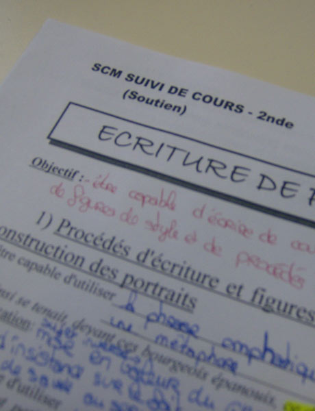 Theme-seance-choix-multiples Un exemple de thème de séance à choix multiples
