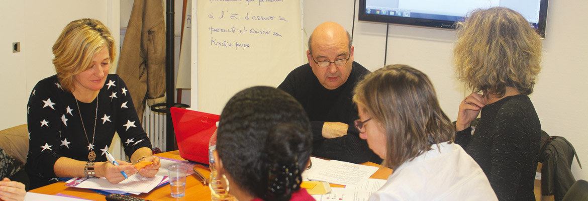 renasup-2020 Le groupe Relations internationales de RenaSup 2020 en plein atelier.